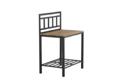 Ablagetisch Jana – Outdoor-Küchenmodul mit Teakholz-Arbeitsfläche