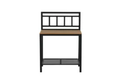 Ablagetisch Jana – Outdoor-Küchenmodul mit Teakholz-Arbeitsfläche