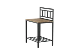 Ablagetisch Jana – Outdoor-Küchenmodul mit Teakholz-Arbeitsfläche
