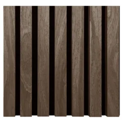 Akustikpaneele Walnuss 240×60cm (2er Set)