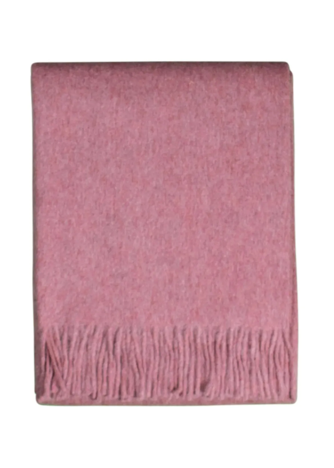 Alpaka Tagesdecke Maja - Reine Alpakawolle in Rosé - 200x150 cm