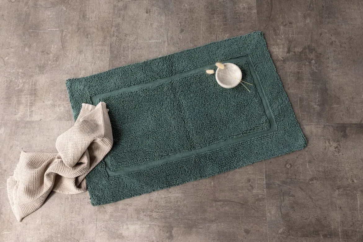 Badematte Corvin – saugfähig aus Baumwolle