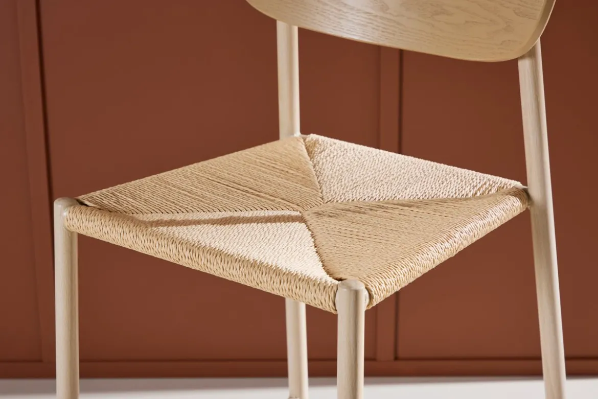 Barhocker Savannah - mit einer Sitzfläche aus Natur-Seilgeflecht