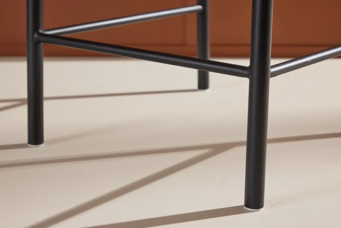 Barhocker Savannah - mit einer Sitzfläche aus Natur-Seilgeflecht