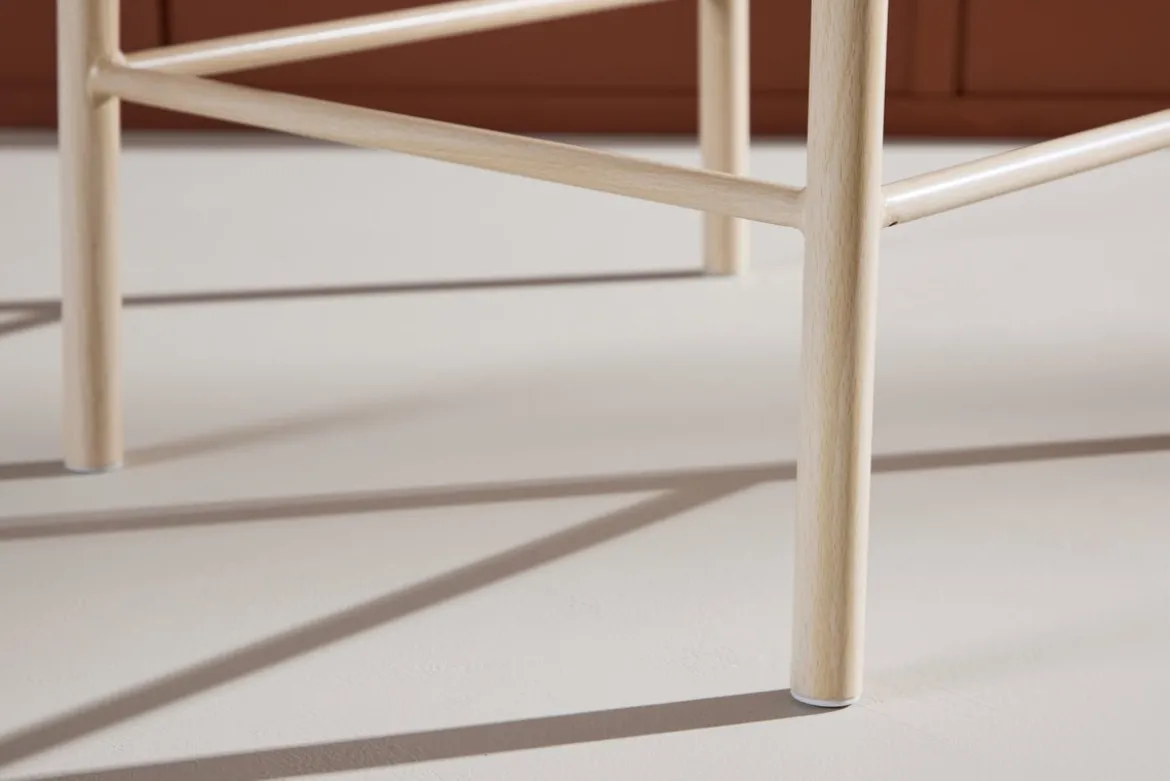 Barhocker Savannah - mit einer Sitzfläche aus Natur-Seilgeflecht