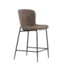 Barhocker Sonee - Mit weichem Bouclé Stoff