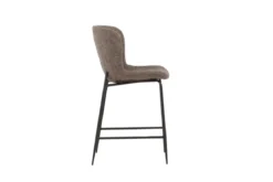 Barhocker Sonee - Mit weichem Bouclé Stoff