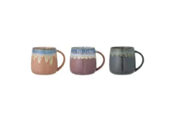Becher Aurea - aus Steingut gefertigt / 3er Set
