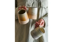 Becher Élan - aus Steingut gefertigt / 3er Set