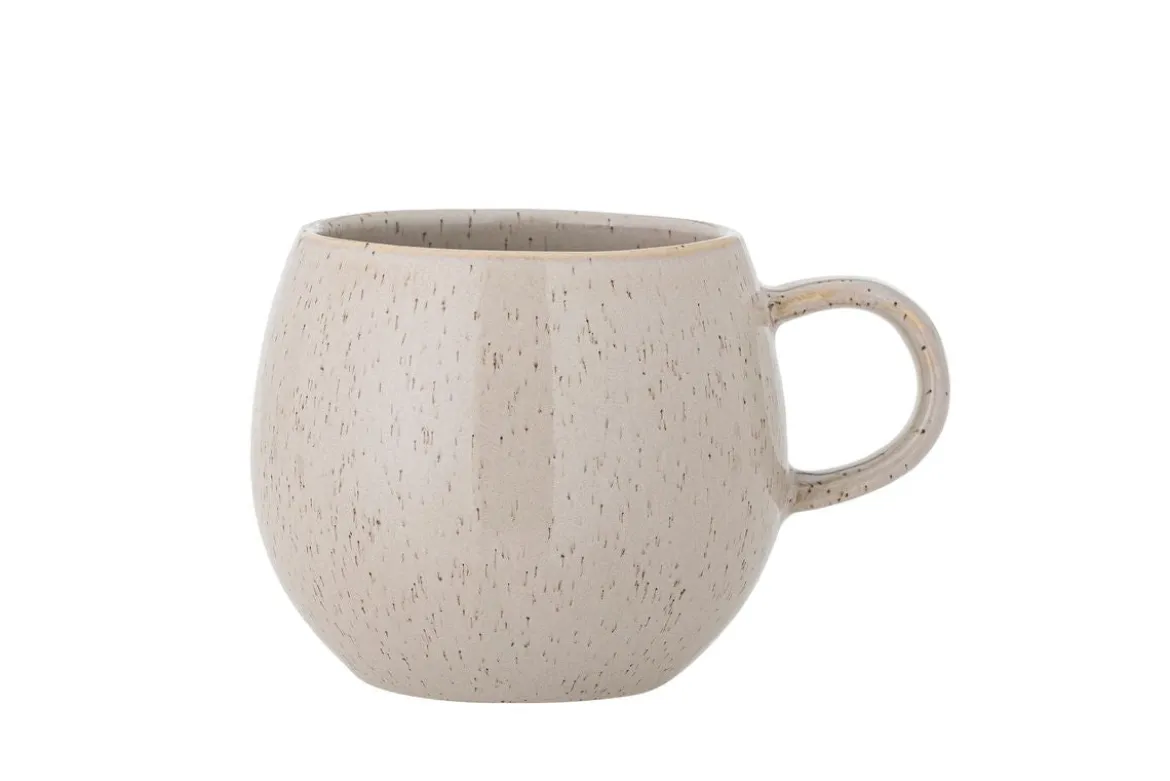 Becher Maison - aus Steingut gefertigt / 3er Set