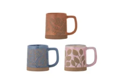 Becher Opéra - aus Steingut gefertigt / 3er Set