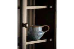 Becher-Set „Elvion“ – Blaues Steingut (4-teilig)