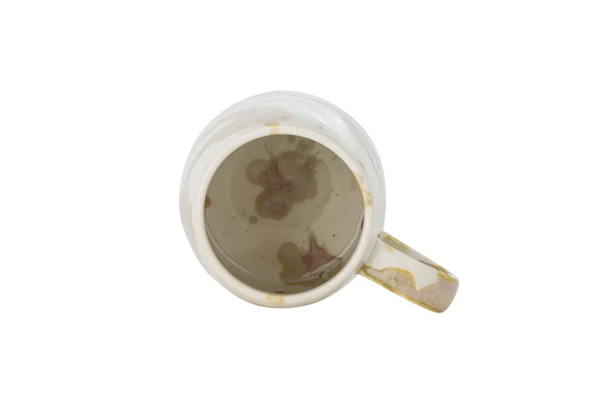 Becher-Set Jana – Steingut mit reaktiver Glasur (4er-Set)