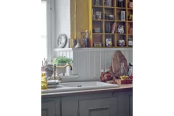 Becher-Set Naro – Blumenmotiv Steingut (2-teilig)