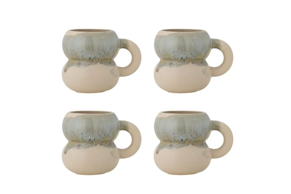 Becher-Set Tirra – Steingut (4-teilig)
