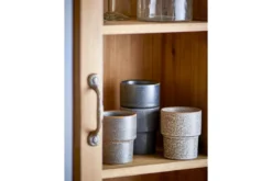 Becher-Set Varnö – Braun Steingut (4-teilig)