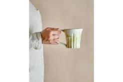 Becher-Set „Verdo“ – Grünes Steingut (4-teilig)