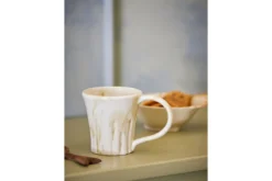 Becher-Set „Verdo“ – Grünes Steingut (4-teilig)