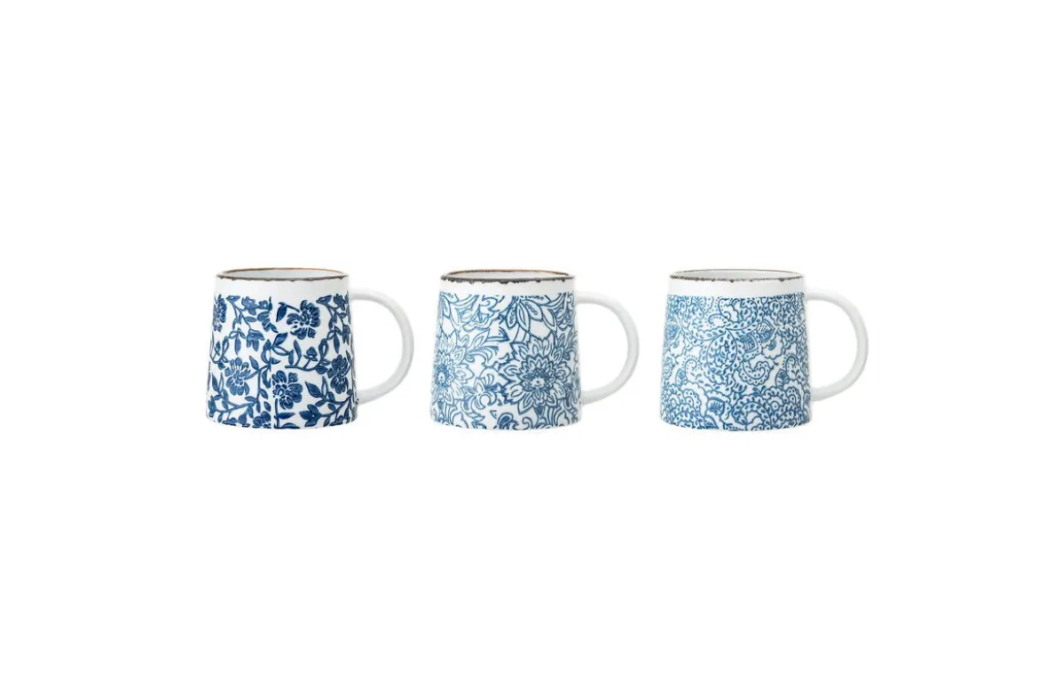 Becher Wobble - aus Steingut gefertigt / 3er Set