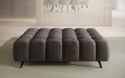 Beistellhocker Amora in Samt