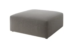 Beistellhocker 80 cm Snug aus Bouclé
