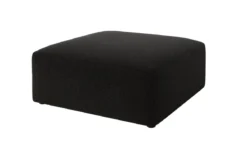 Beistellhocker 80 cm Snug aus Bouclé