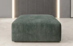 Beistellhocker 80 cm Snug aus Cord