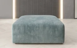 Beistellhocker 80 cm Snug aus Cord