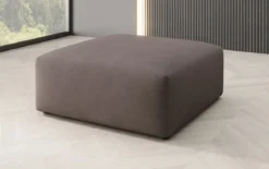 Beistellhocker 80 cm Snug aus Stoff