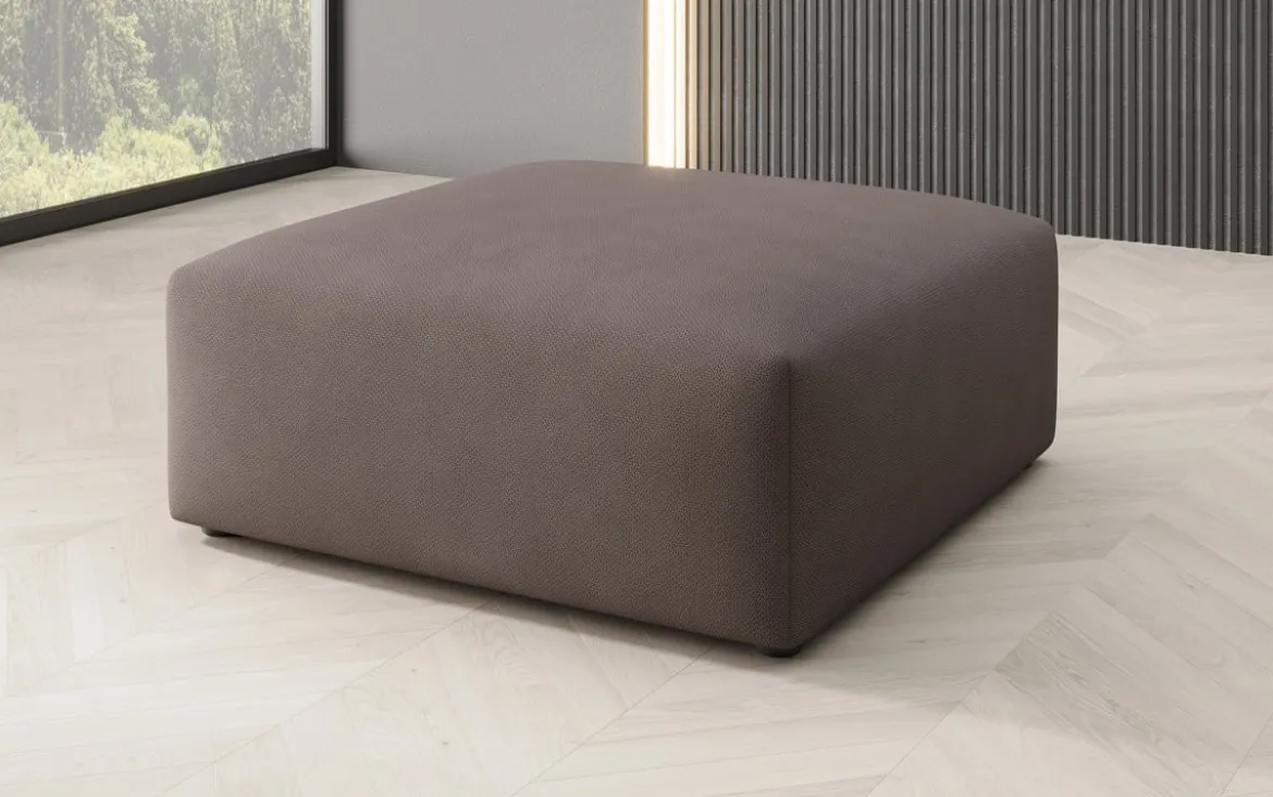 Beistellhocker 80 cm Snug aus Stoff