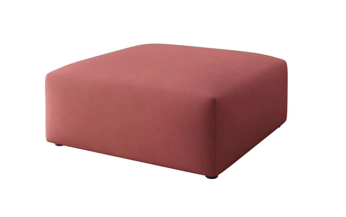 Beistellhocker 80 cm Snug aus Stoff