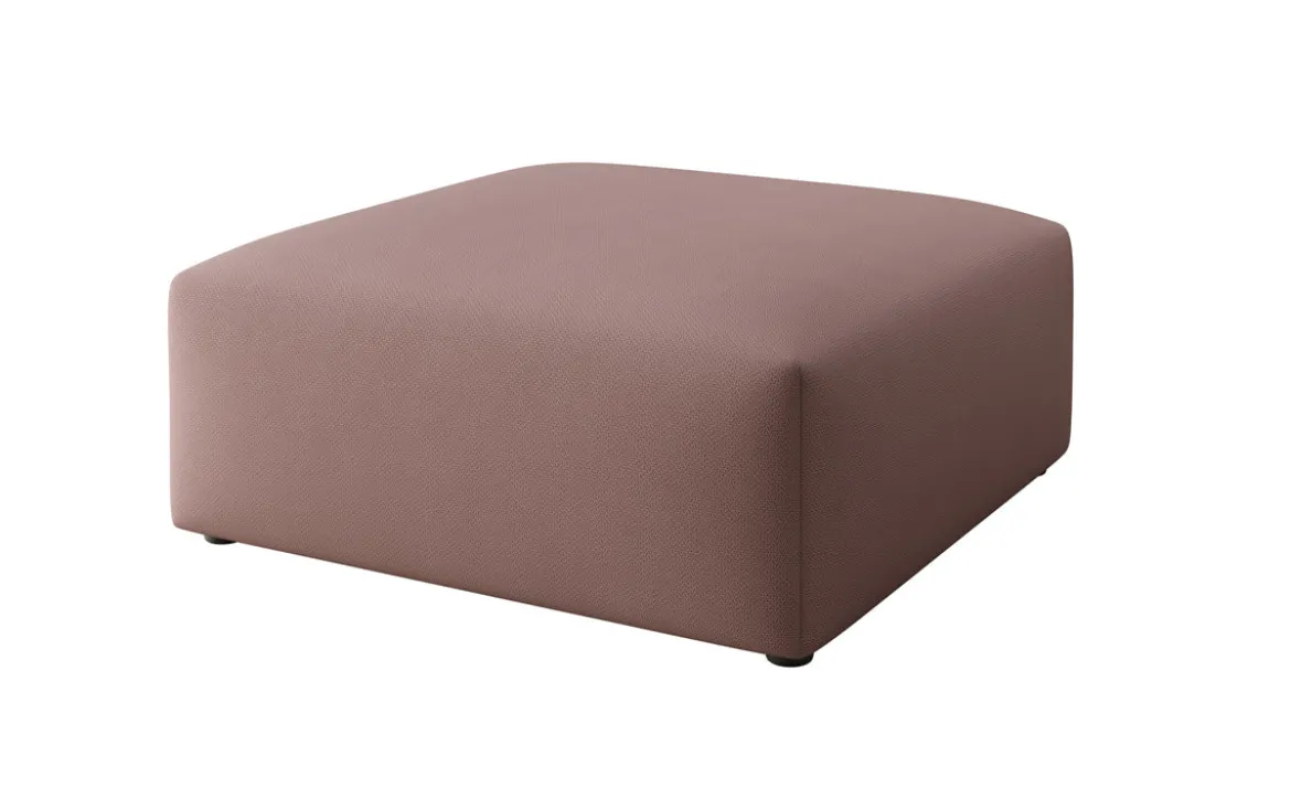 Beistellhocker 80 cm Snug aus Stoff