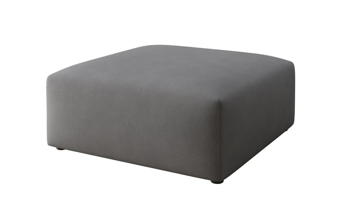 Beistellhocker 80 cm Snug aus Stoff