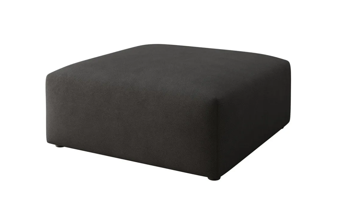 Beistellhocker 80 cm Snug aus Stoff