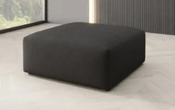 Beistellhocker 80 cm Snug aus Stoff
