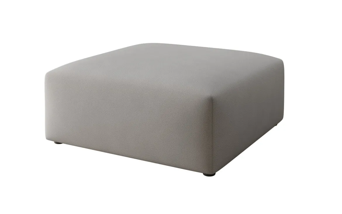 Beistellhocker 80 cm Snug aus Stoff