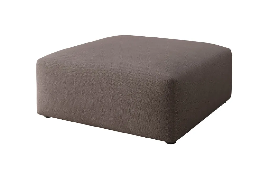 Beistellhocker 80 cm Snug aus Stoff