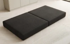 Beistellhocker Lazy in Bouclé