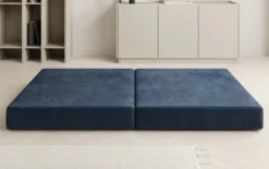 Beistellhocker Lazy in Samt