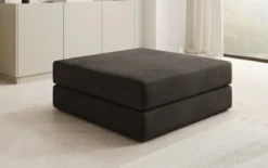 Beistellhocker Lazy in Samt