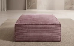 Beistellhocker Lesley in Cord