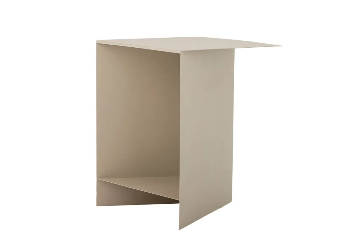 Beistelltisch Aira – Metall in Naturton
