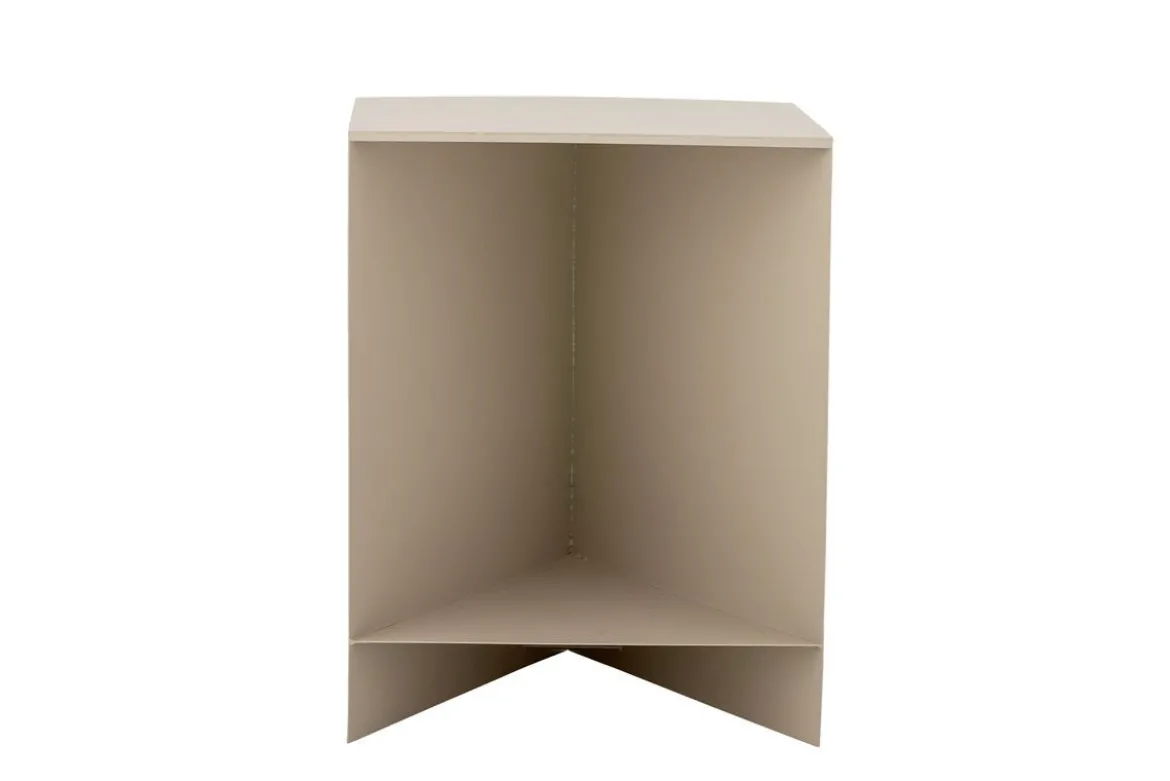 Beistelltisch Aira – Metall in Naturton