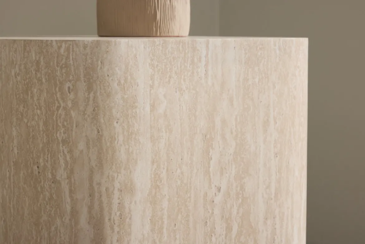 Beistelltisch Alira – in sanftem Beige