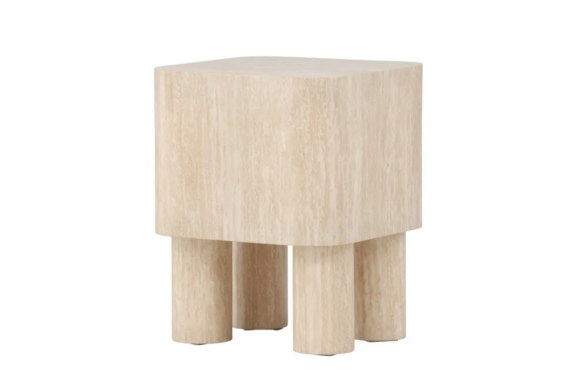 Beistelltisch Alira – in sanftem Beige