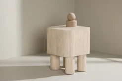 Beistelltisch Alira – in sanftem Beige