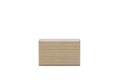 Beistelltisch Cirella - in natürlicher Holzoptik