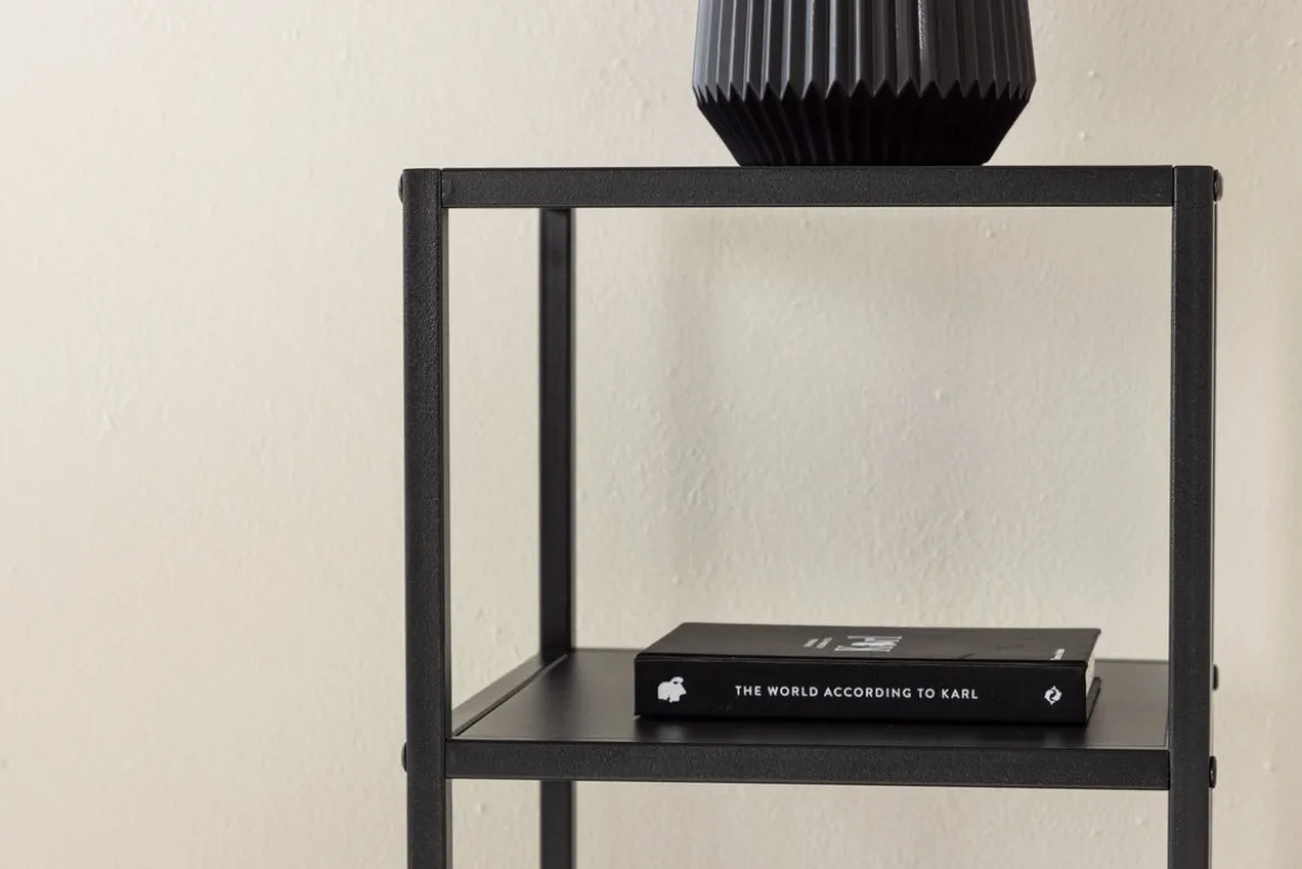 Beistelltisch Lara – stilvolles Design aus schwarzem Stahl