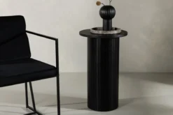 Beistelltisch Nala – modernes Design mit Rippendetails