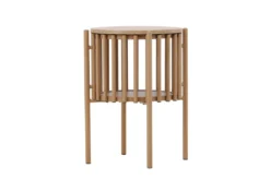 Beistelltisch Rubius – in Holzoptik